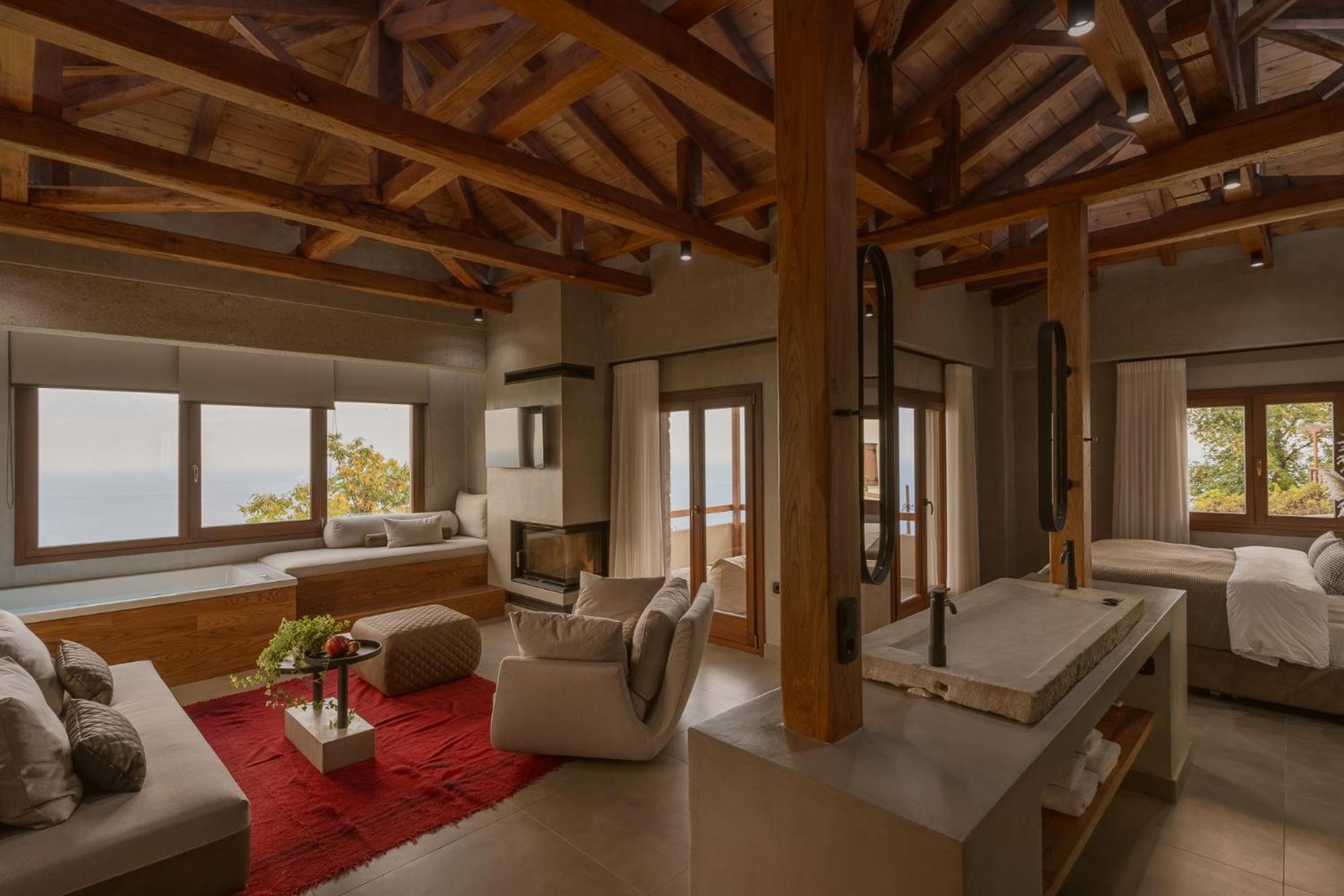 Adama Hotel Mouresi Bagian luar foto